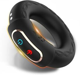 Cockring vibrant chauffant Warm 40mm