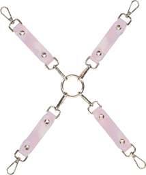 Croix d'Attaches pour Menottes - Collection Paris - Rose