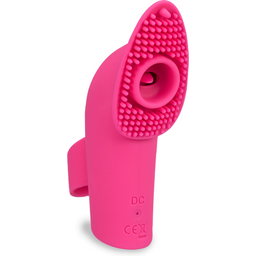 Doigt à langue 10 modes Fingerjob - doigt vibrant - Rose