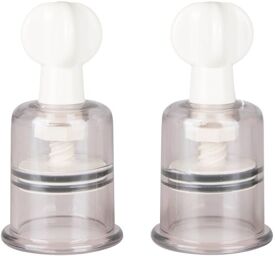 Suce-tétons et clitoris moyennes, 2 pièces