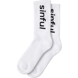 Chaussettes Logo Blanc