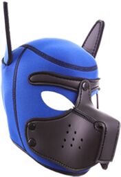 Cagoule PUPPY Néoprène Bleu-Noir