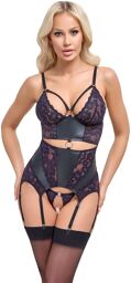 Guêpière ensemble Noir