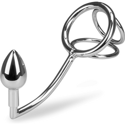 Crochet anal avec triple cockring Bondy