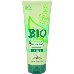 Gel lubrifiant Bio Massage 2en1 200 ml