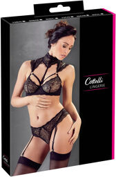 Ensemble de Lingerie en Dentelle Noir