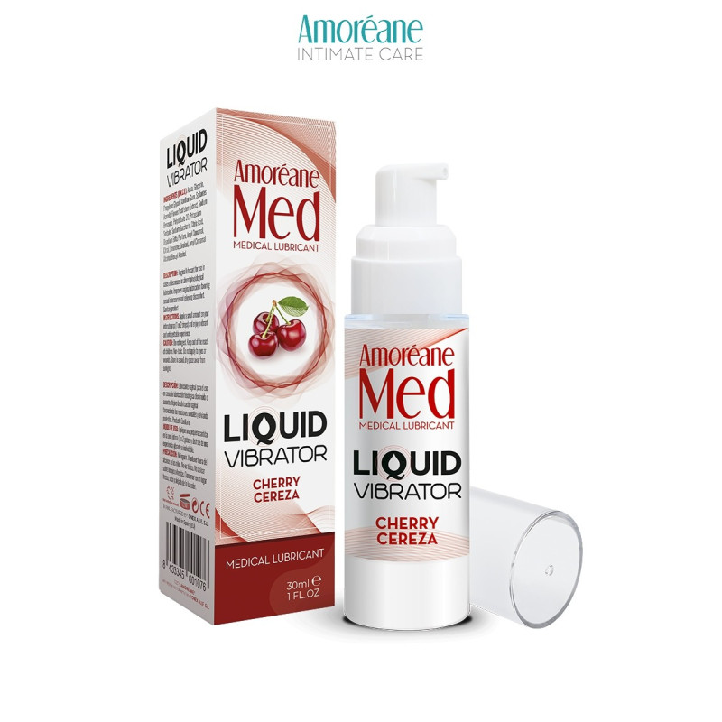 Lubrifiant Liquid Vibrator Cerise 30ml