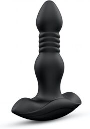 Deep Stormer Plug Vibrant avec Télécommande Noir