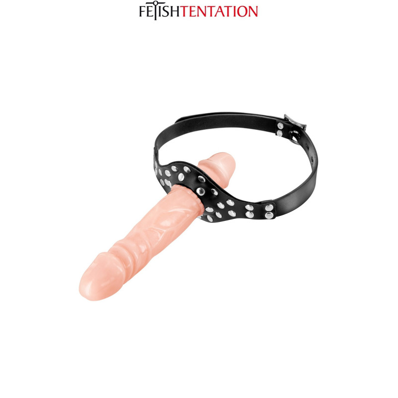 Bâillon double gode
