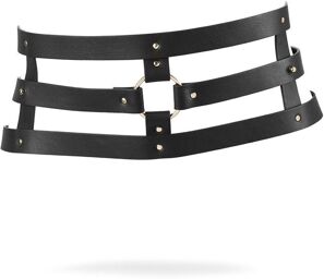 Maze Wide Belt Black