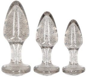Plug Anal Silver Acrylique Kit
