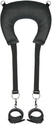 Sangle de positionnement des jambes avec oreiller et menottes aux chevilles