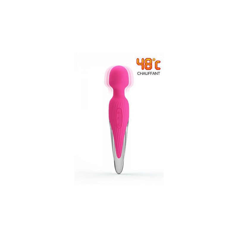 Vibromasseur wand chauffant