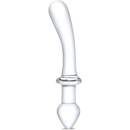 Glas - Classic Curved Dual-Ended Dildo