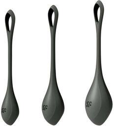 Kit de 3 Boules de Geisha Yoni Power 2 Noir