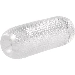 Masturbateur Transparent Structure Nervurée