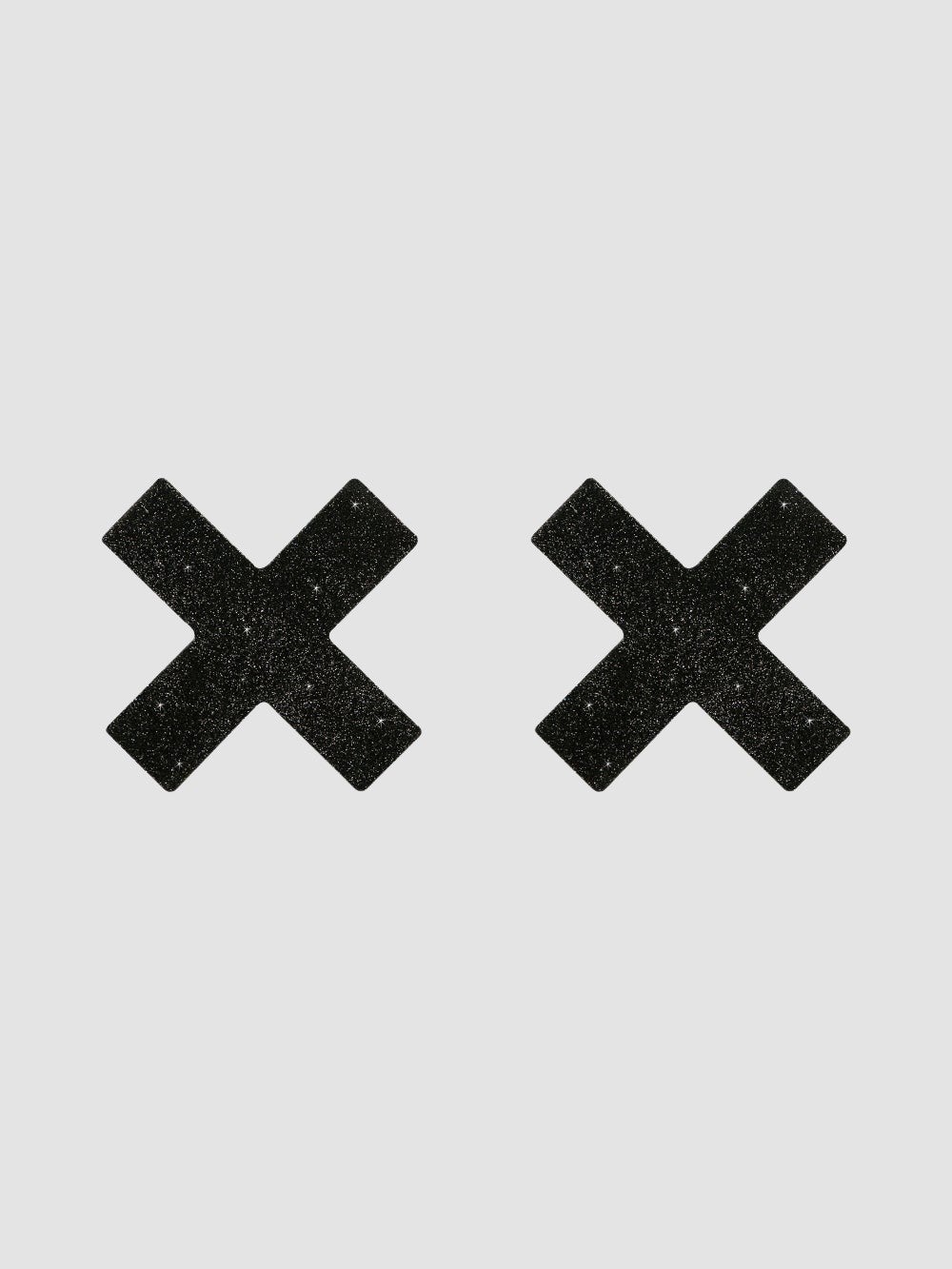 Nippies Croix Pailletés Noirs