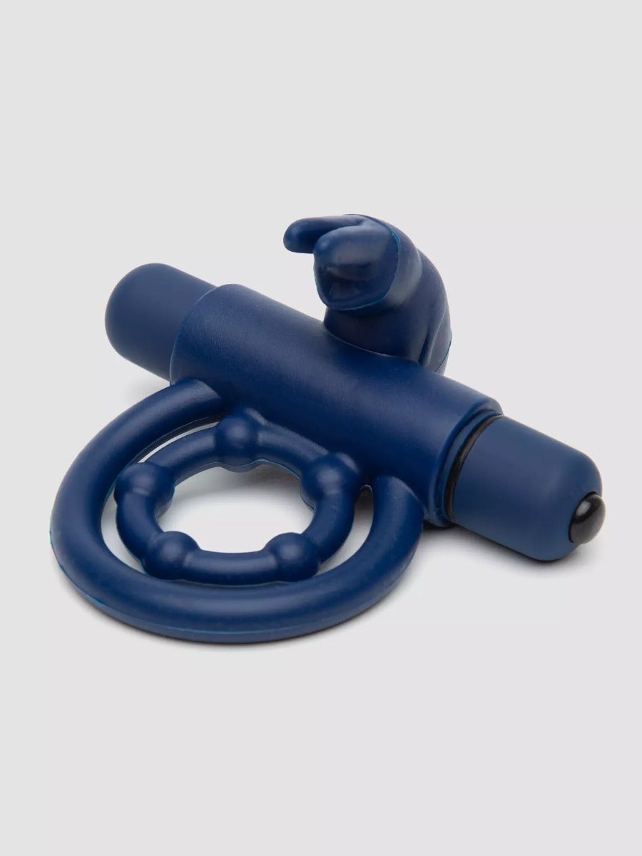 Anneau vibrant rabbit Bionic Bullet bleu