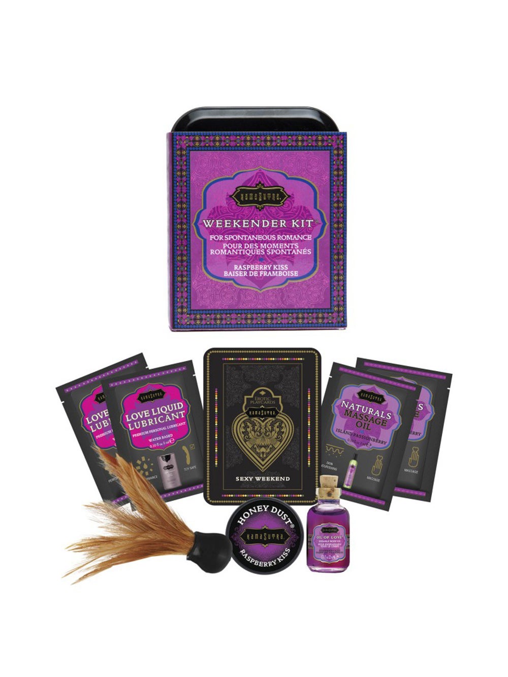 Kit Week-End Weekender Baiser de Framboise Kama Sutra
