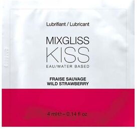 Dosette Lubrifiant Fraise des Bois Eau Kiss 4 ml