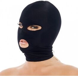 Cagoule élastique avec yeux et bouche ouvertes