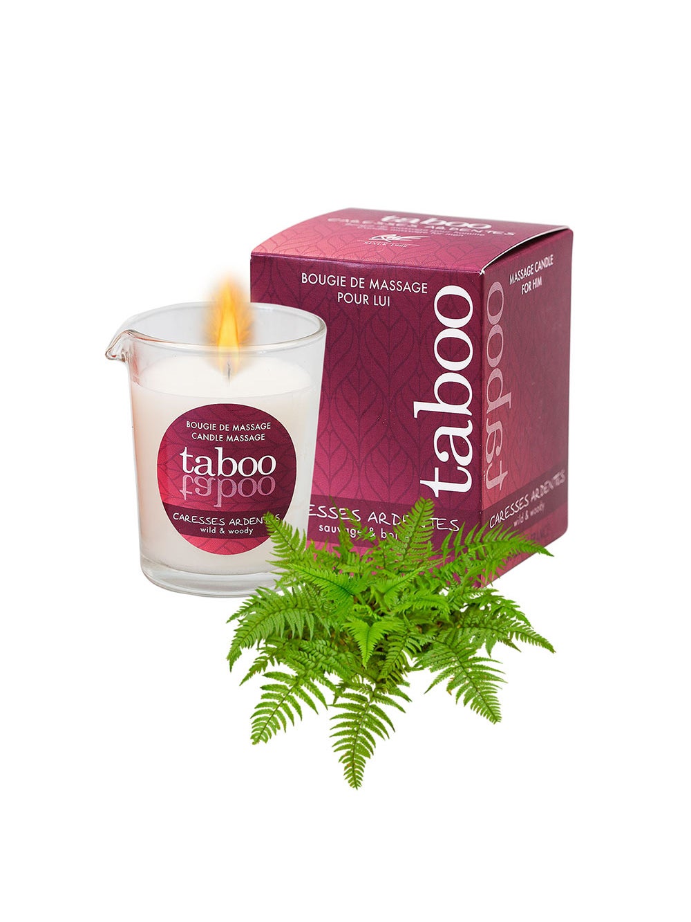 Bougie de Massage Taboo Pour Lui