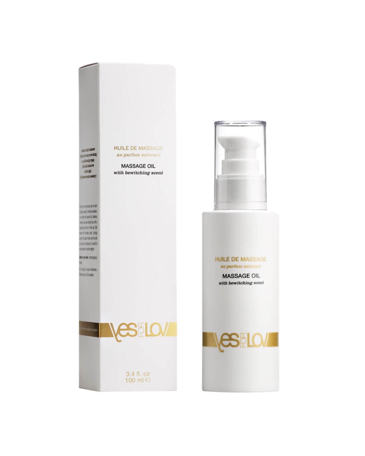 Huile de massage enivrante