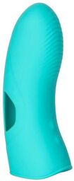 Doigt Vibrant Silicone Marvelous Tickler Mini Marvels Turquoise