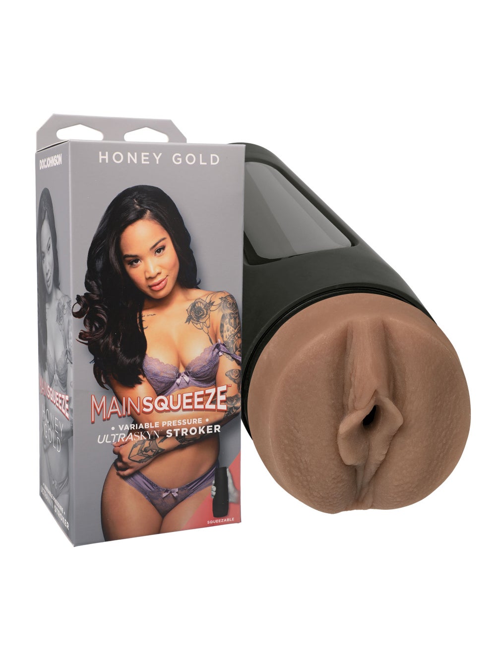 Masturbateur Main Squeeze Honey Gold Vagin