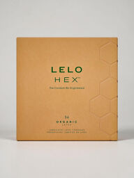 Boîte de 36 préservatifs biologiques hexagonaux