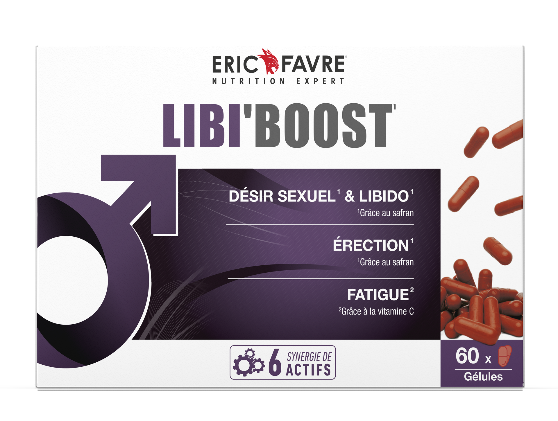 Éric Favre Laboratoire - LIBI'BOOST - Stimulant en Cure Homme