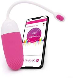 Oeuf Vibrant Connecté Magic Vini Rose