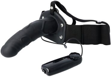 harnais creux nº 84 noir 17 cm avec vibration