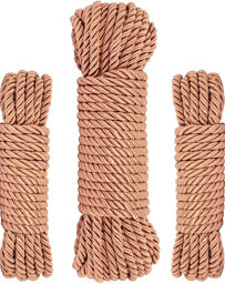 Set de cordes de bondage luxueuses en fibres douces