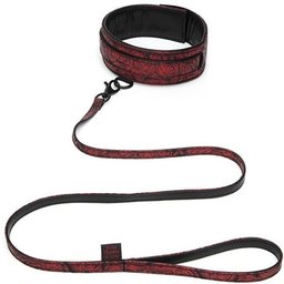 – Sweet Anticipation Collier et Laisse – Rouge