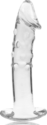LE 19 GODE EN VERRE BOROSILICATE 18,5 X 4 CM CLAIR