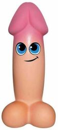Pénis Anti-Stress Dicky Squishy Banane Beige