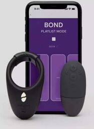 Anneau Vibrant Connecté Bond We-Noir