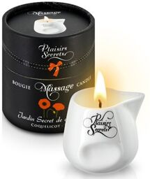 Plaisirs Secrets Bougie de massage coquelicot 80ml