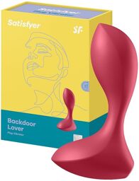 Plug anal vibrant rouge Backdoor Lover