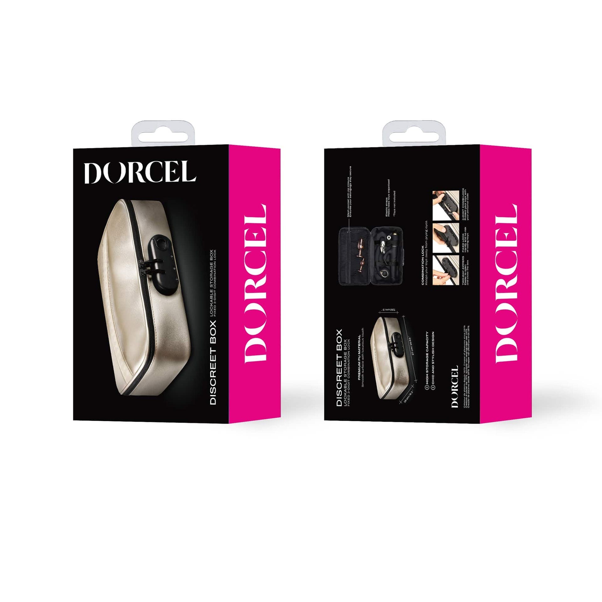 Trousse de Rangement Sextoys Discreet Box Luxury