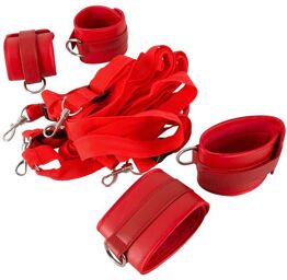 Attaches de Lit sans barreaux Rouges Rouge