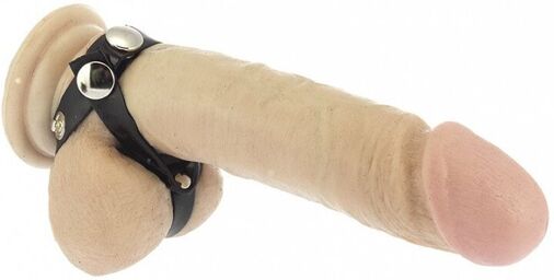 Mini camisole avec attache testicules