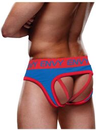 Jockstrap Solid Bleu & Rouge Bleu
