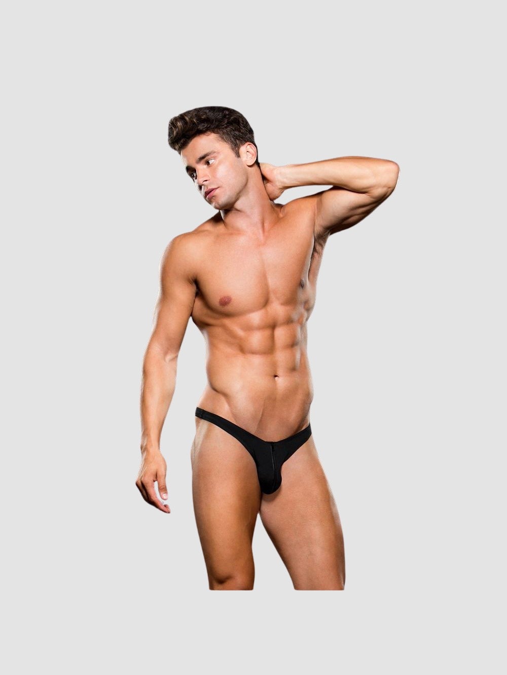 String Noir Fermeture Éclair