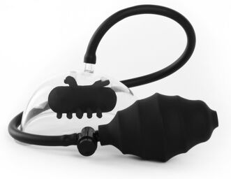 Pompe vaginale vibrante avec succion et stimulation