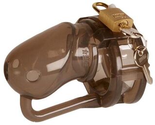 Cage de Chasteté Silicone Small Gris