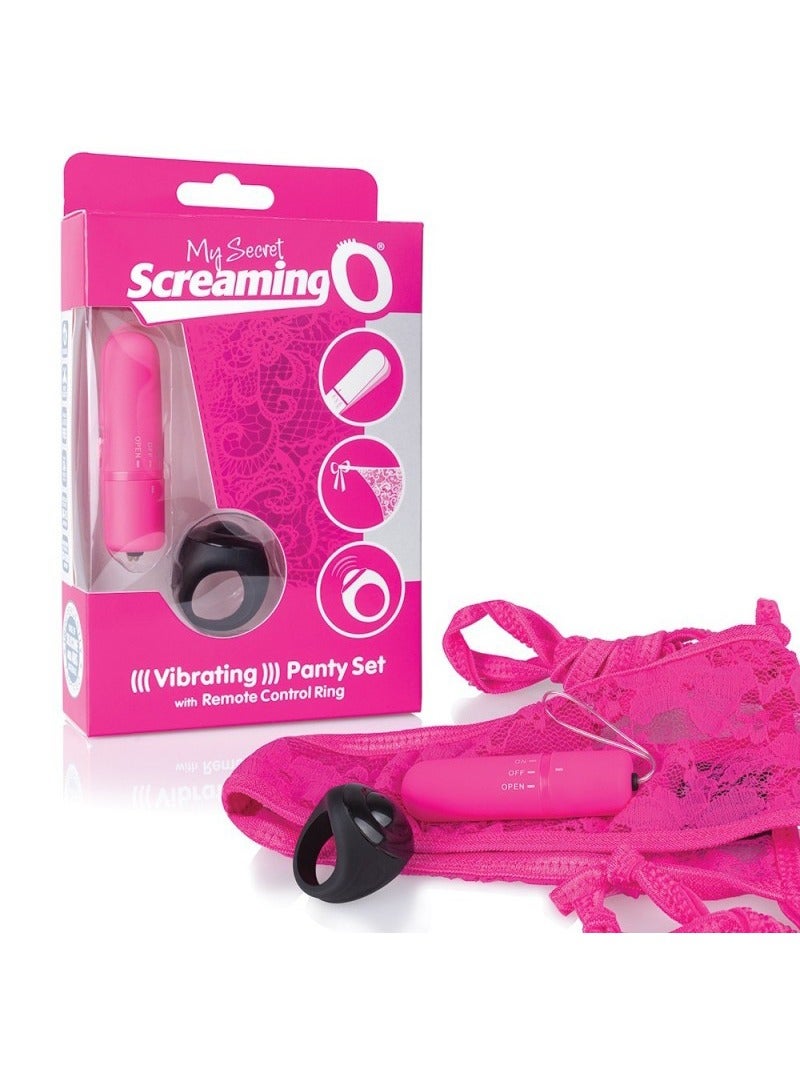 String vibrant télécommandé Tickle & Tease rose