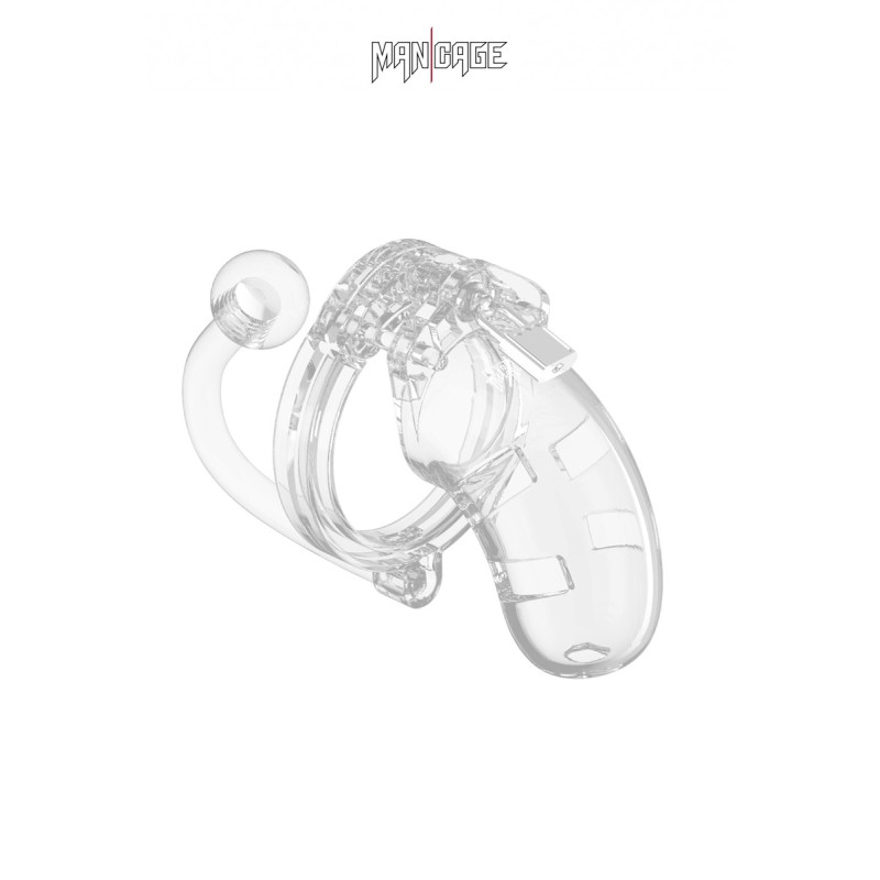 Cage de chasteté avec plug 10