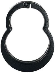 Cockring Pénis & Testicules Super8 Noir